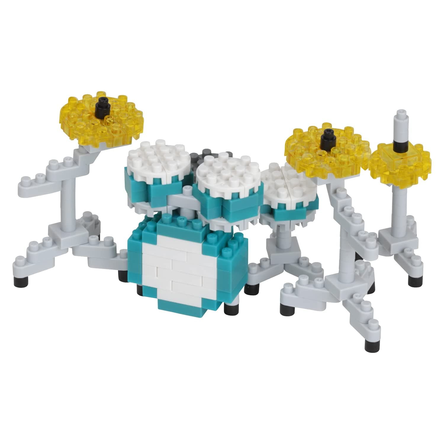 NBC_348 Nanoblock Drum Set, Green