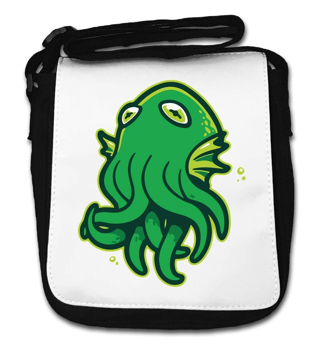 Minimalistic Cthulhu Elder God Horror Small Shoulder Bag
