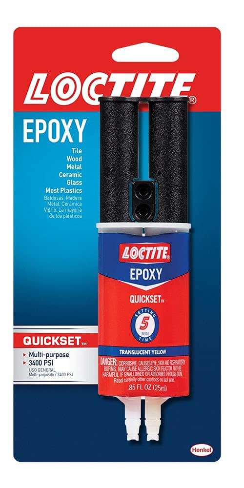Epoxy Quick Set, 0.85 fl. oz. Syringe