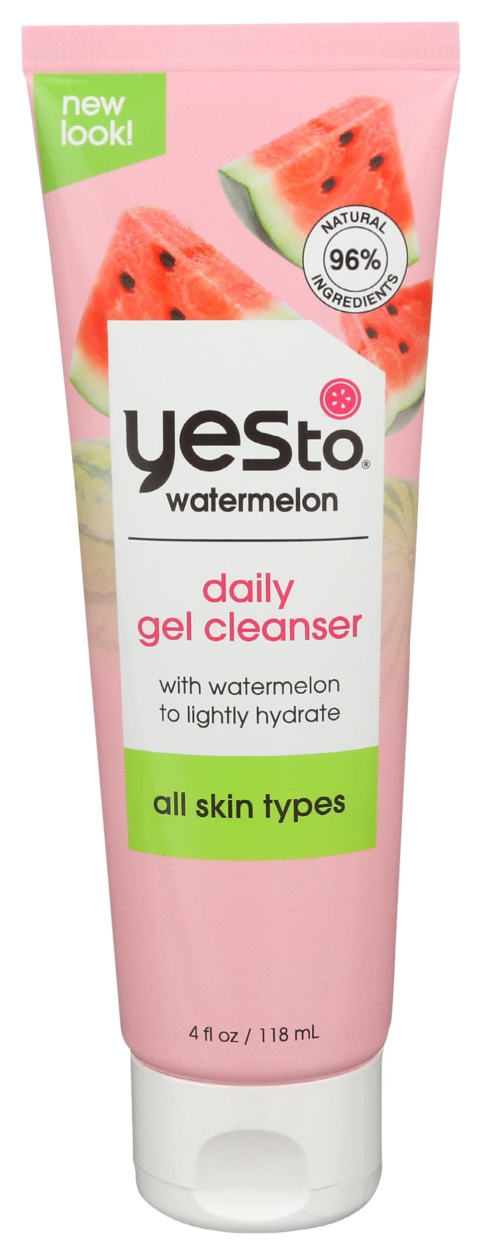 Yes To Watermelon, Light Hydration Super Fresh Cleanser, All Skin Types, Refresh & Hydrate Skin, fresh, 4 Fl Oz