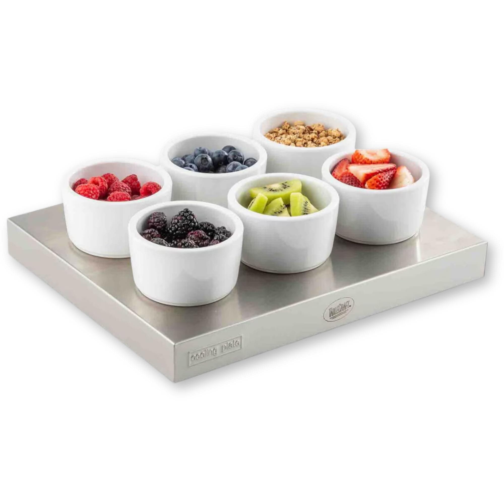 Professional Bakeware TableCraft CW60101 S/S Half-Size Cooling Plate, Silver, 12.75" x 10.5" x 1.5"