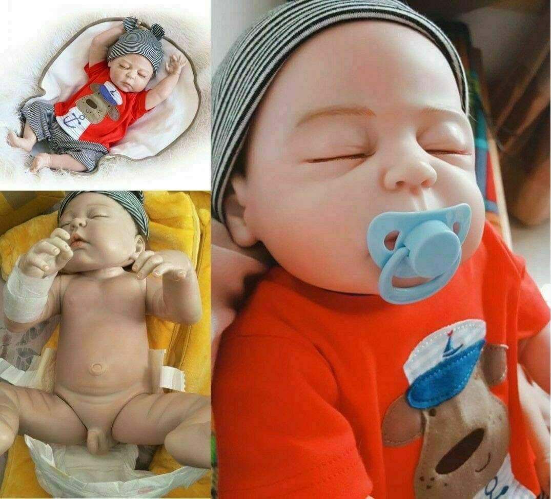 silicone babys full body boy doll
