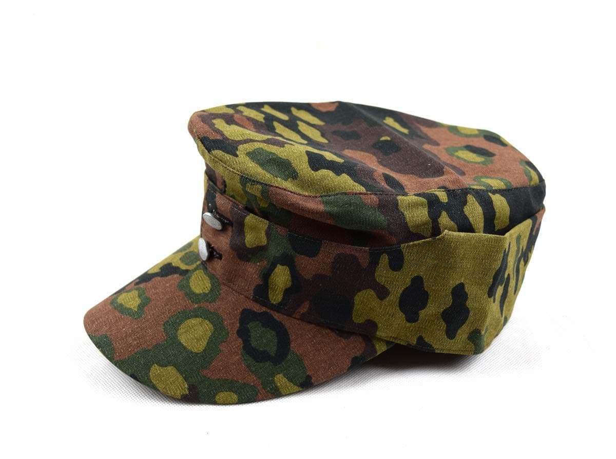 Replica WWII WW2 German Oak Spring Leaf hat Camo Cap