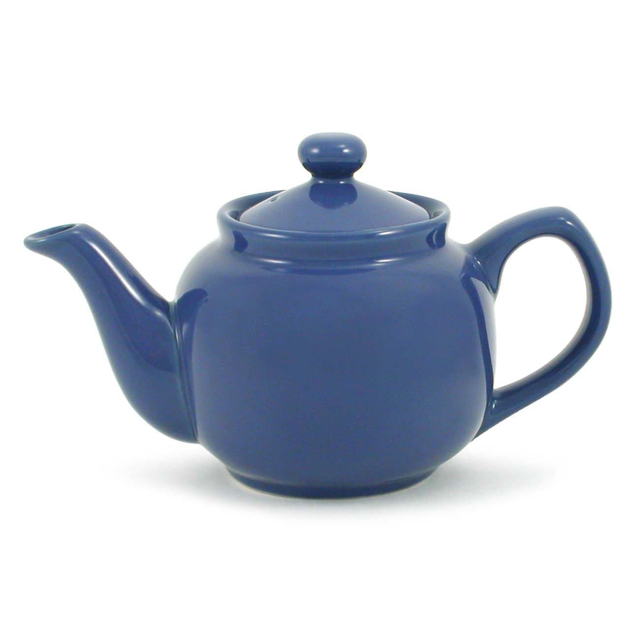 Blue Denim Classic 2 Cup Ceramic Teapot