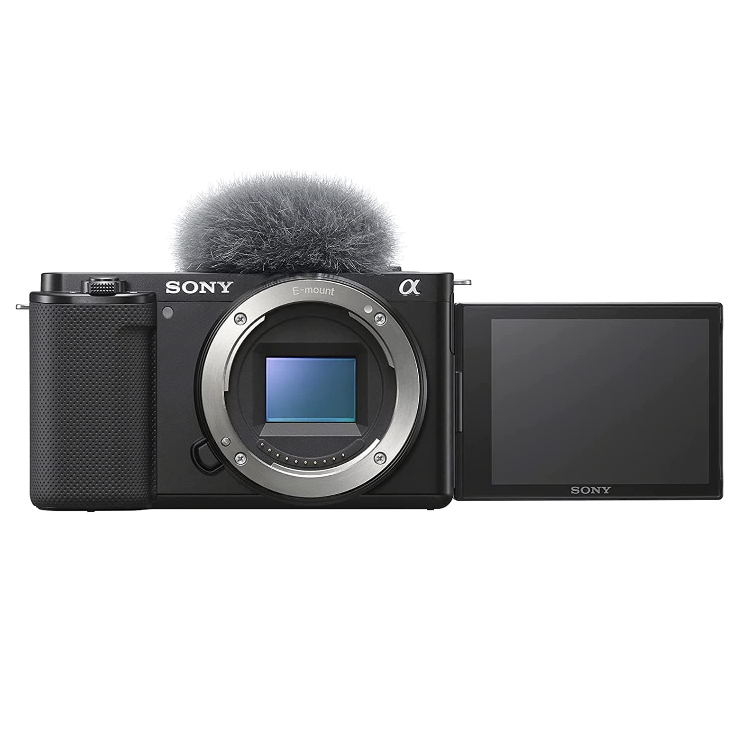ZV-E10 Mirrorless Vlog Camera (APS‑C Sensor, 4K Video, Flip Screen, Real-Time Eye AF, Ideal for Content Creators)