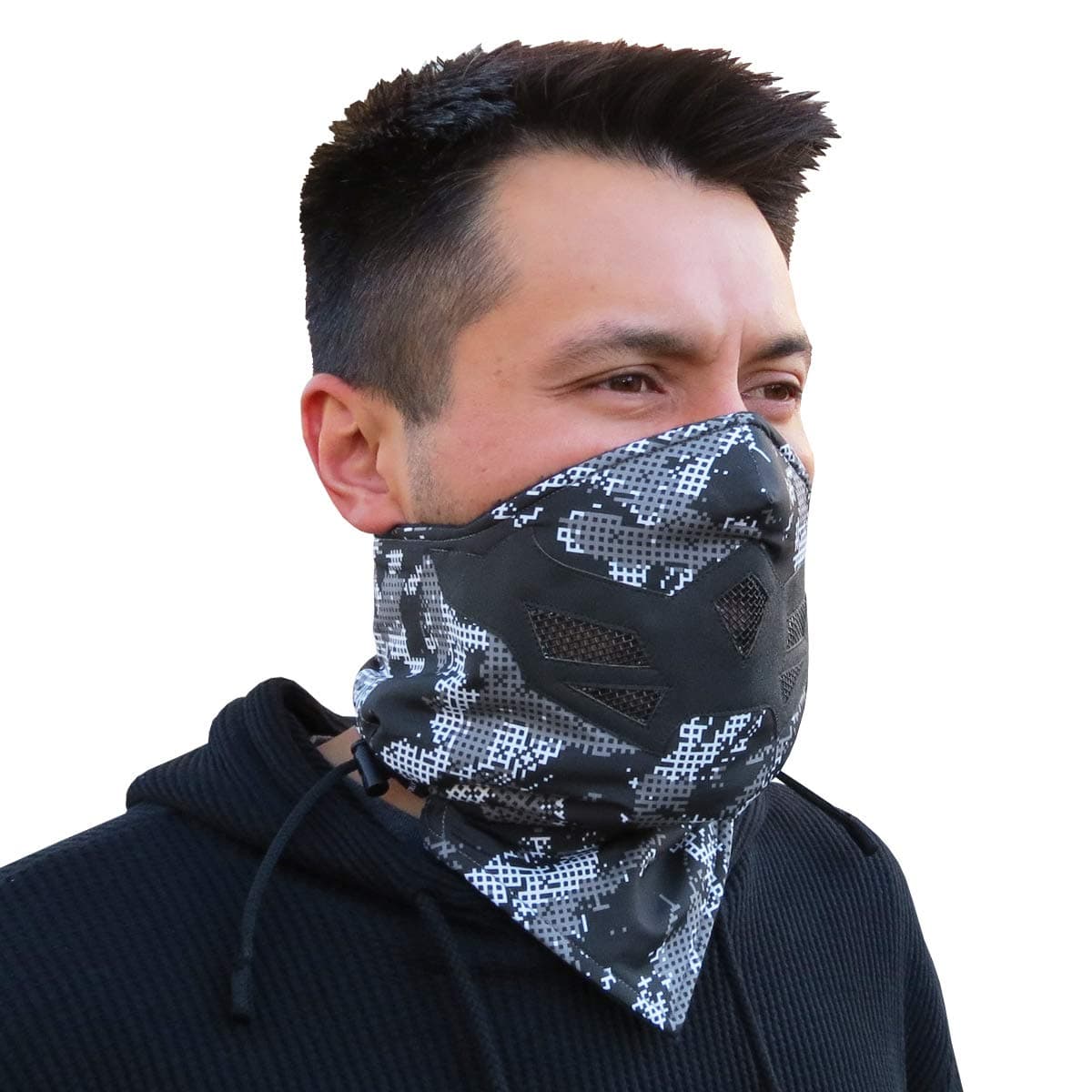 Half Face Mask for Cold Winter Weather. Use This Half Balaclava for Snowboarding, Ski, Motorcycle. (Many Colors)