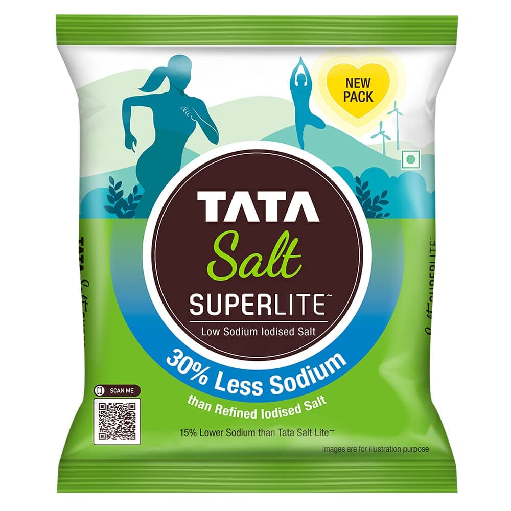 Tata Salt Superlite with 30% Less Sodium