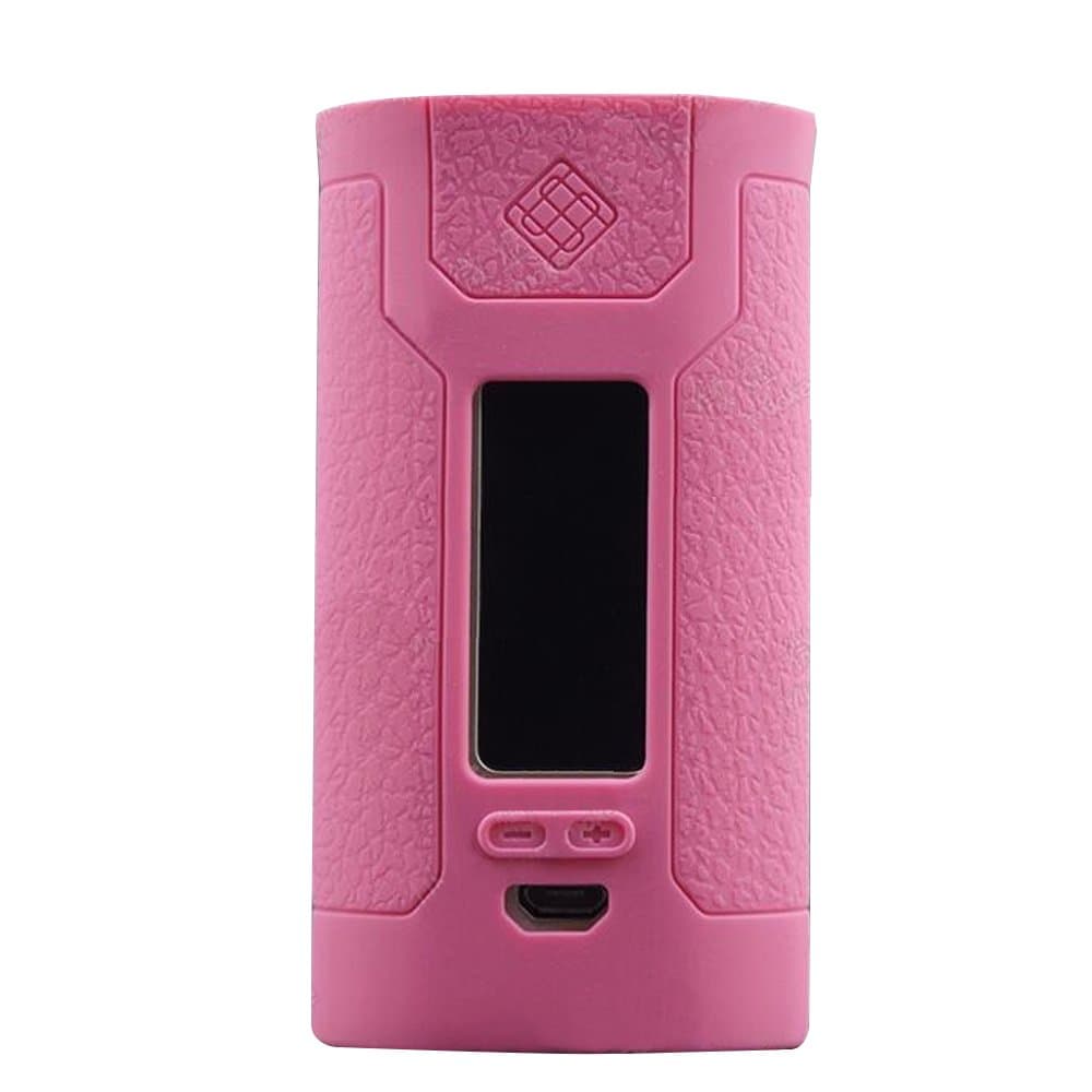 Textured Protective Silicone Cases Wraps for Wismec Predator 228W Mod Kit by SUNME (Pink)