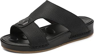 CaretticOArabic Slippers Men's Sandal Light Weight Slip On Ultra Soft Massage Grip Breathable Medical Water Proof Traditional Outdoor Arabic Sandals for Slippers Men