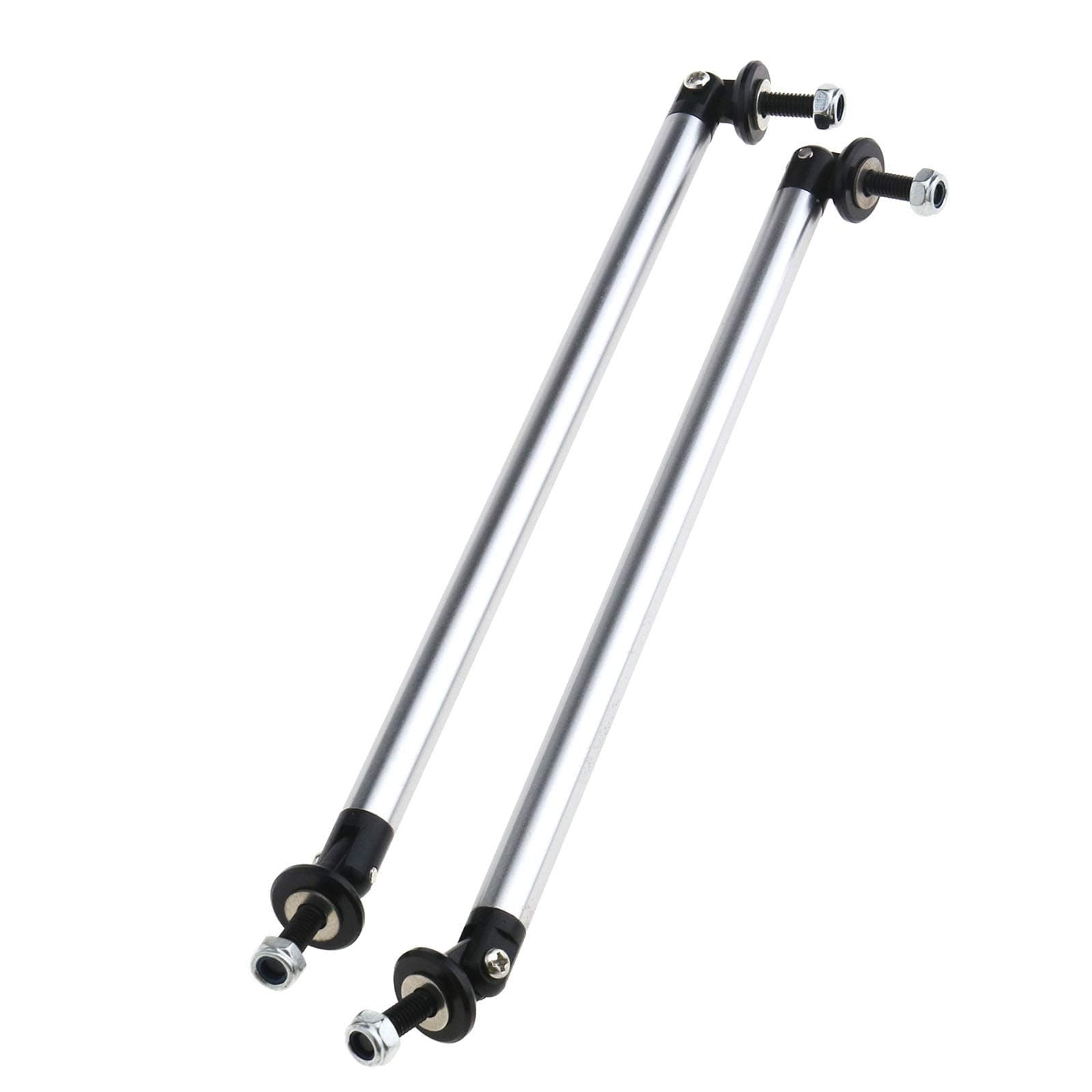 D2D 200mm Adjustable Splitter Rods Car Front/Rear Bumper Lip Strut Brace Rod Support Bar, 2pcs