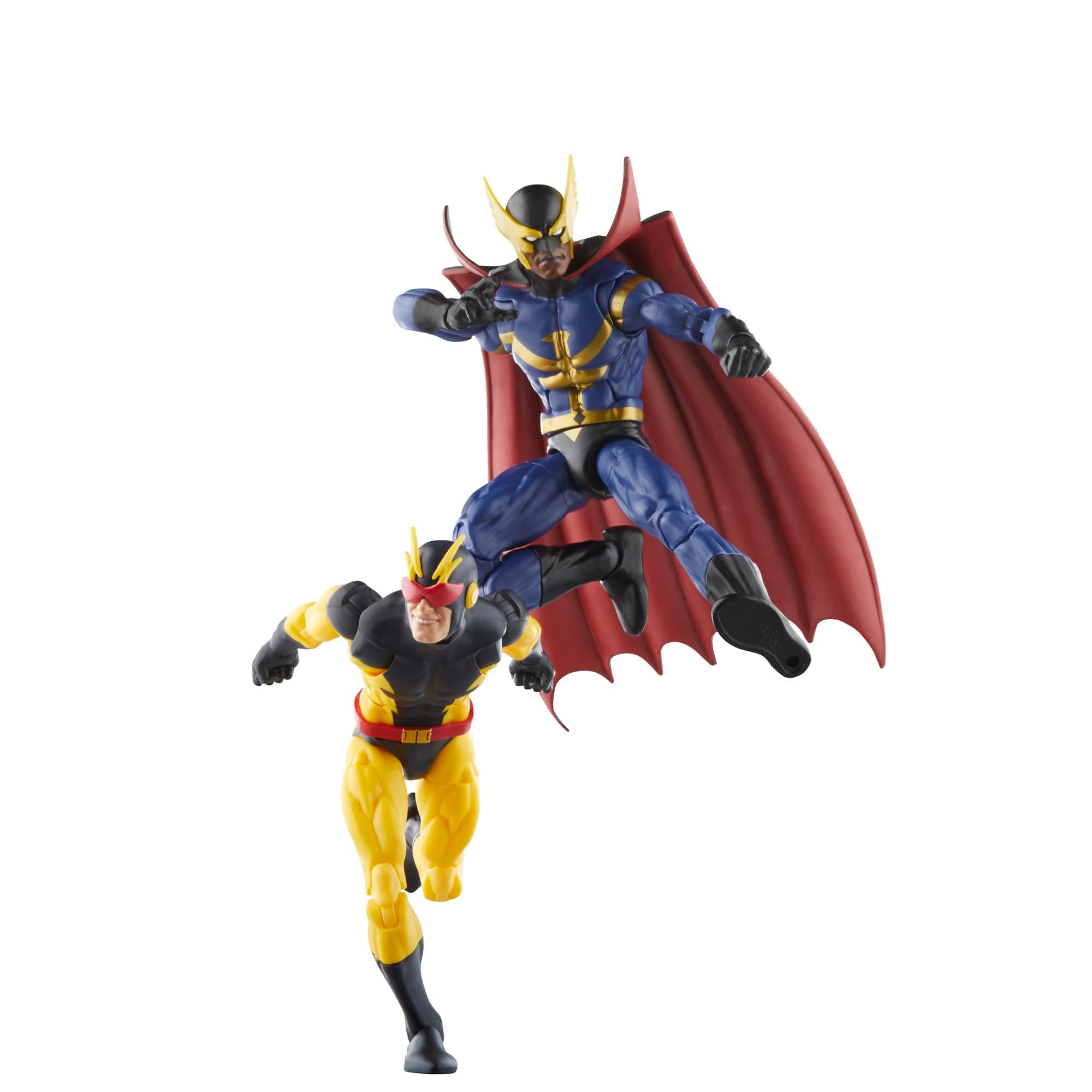 Marvel Hasbro Legends Series, Marvel's Nighthawk and Marvel's Blur, Pack of 2 Legends 6-Inch Action Figures
