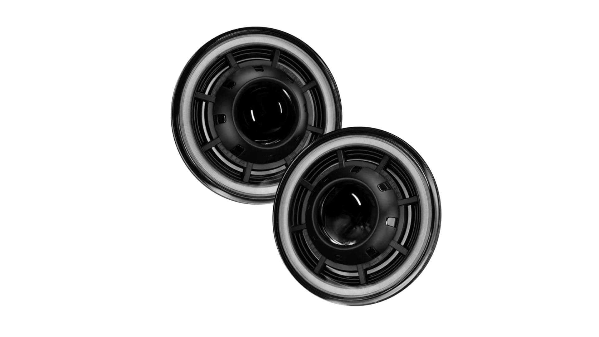 ORACLE Lighting 5876-001 Oculus 7" BI-LED Projector Headlight Fits 2007 2018 Wrangler JK - Optimal Beam Angle and Light Distribution, Enhanced Driver Visibility