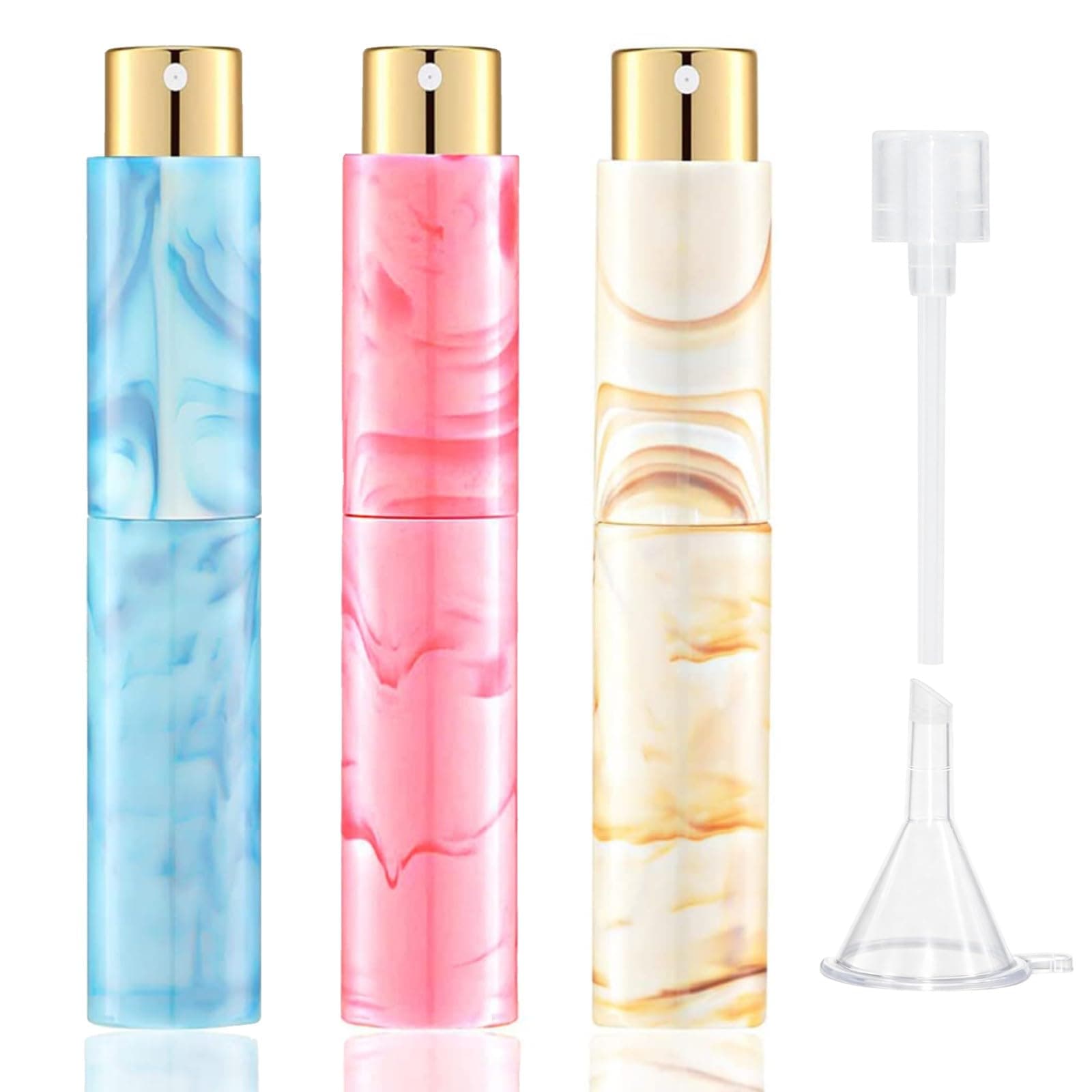 Vitog Perfume Travel Refillable Spray Bottle Atomizer Perfume Spray Mini Travel Bottle Pocket Empty Cologne Dispenser For Women Men
