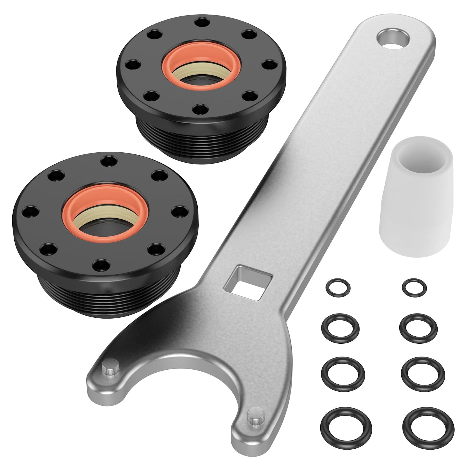 Seal Kit Replace for SeaStar Cylinder Seal Kit HS5157 Includes 2 Seal Glands, Pin Wrench and Guide Tool FITS HC5345, HC5347, HC5348, HC5358, HC5343, HC5340, HC5342, and HC5365