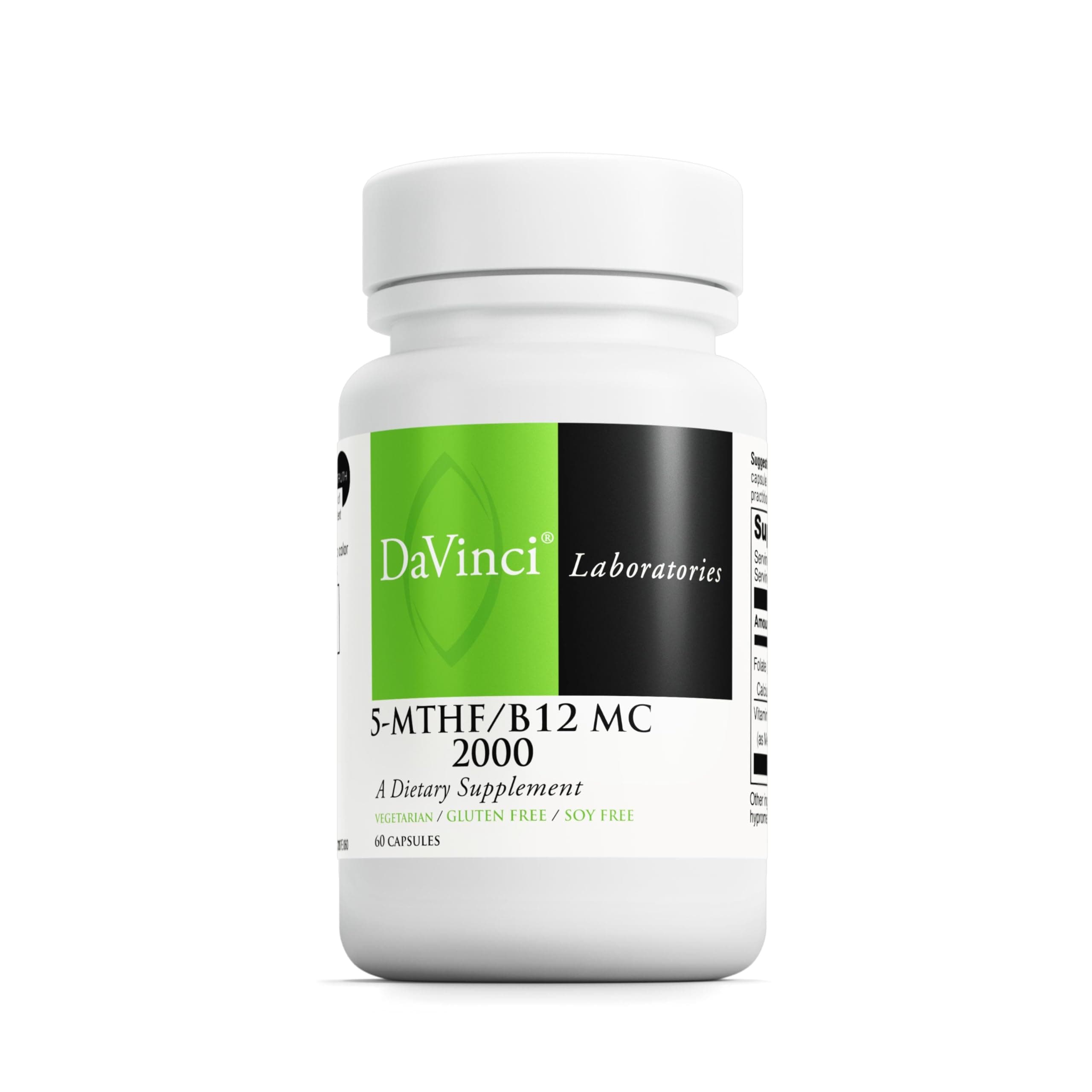 Labs - 5-MTHF/B12 MC 2000-60 Capsules