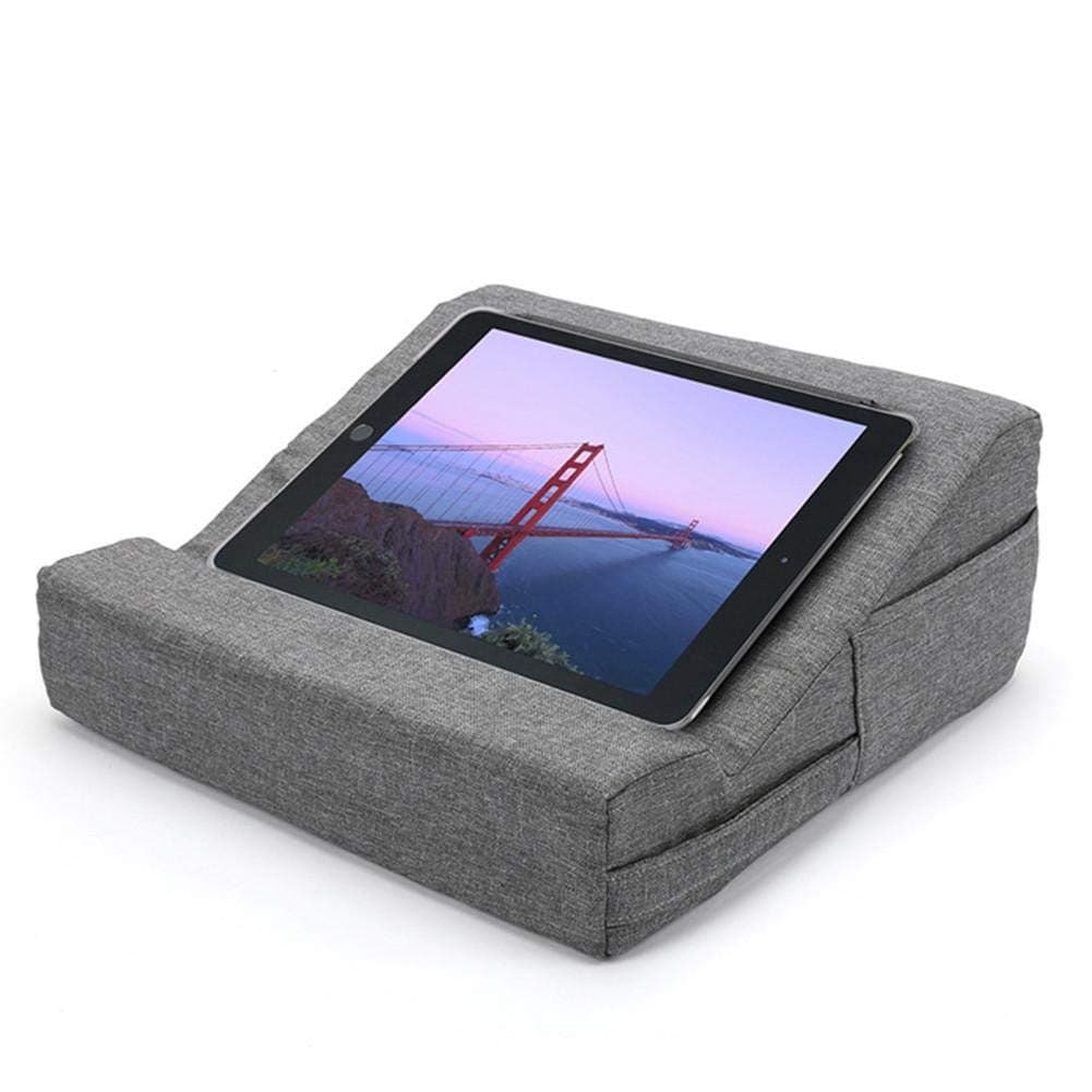 Cokeymove Universal IPad Tablet Stand Pillow Holder,Multi-function Travel Tablet Pillow, Tablet Cushion Stand-up for IPads, Tablets, EReaders, Smartphones, Books, Magazines