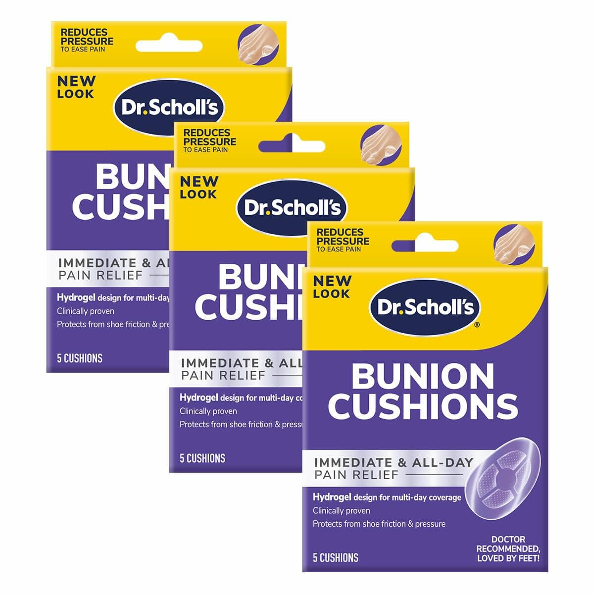 Dr. Scholl's Duragel Bunion Cushion, 15 Count