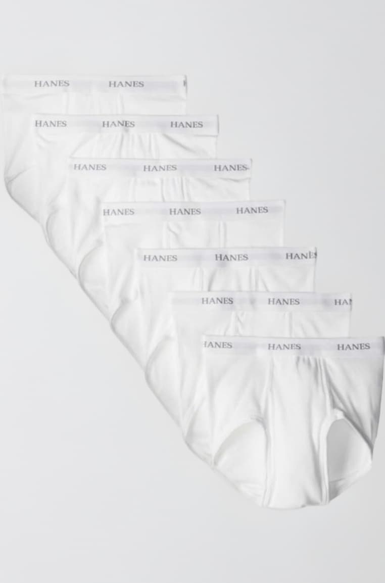 Hanes Ultimate Men's 7-Pack ComfortSoft Briefs