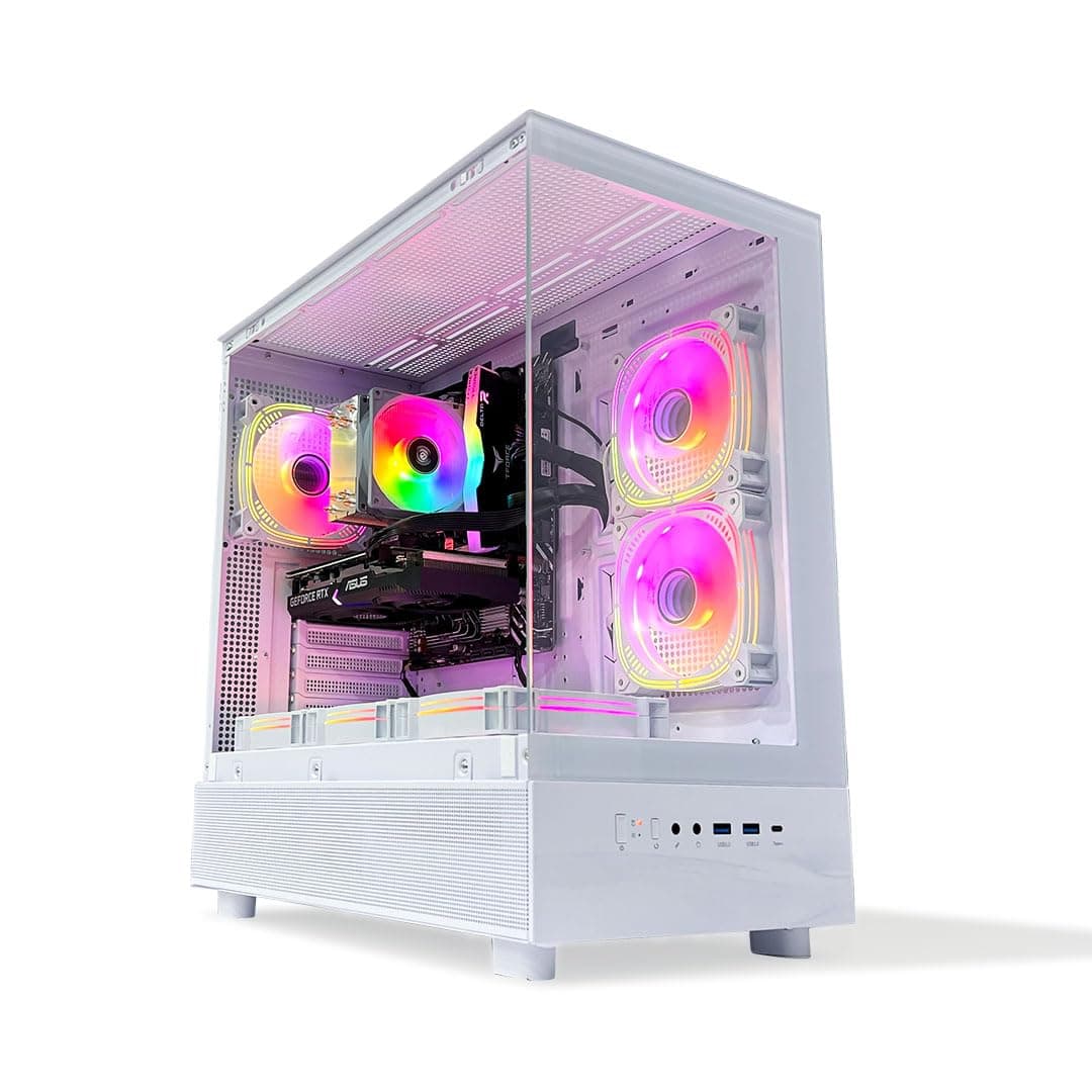 Nova Gaming PC - Intel Core i5-12400F | GeForce RTX 3060 12GB GPU | 16GB DDR4 RAM-1TB NVMe SSD | Air Cooler-H610 MB-650W 80+ PSU | WiFi-Bluetooth-Windows 11 Pro | Desktop Computer