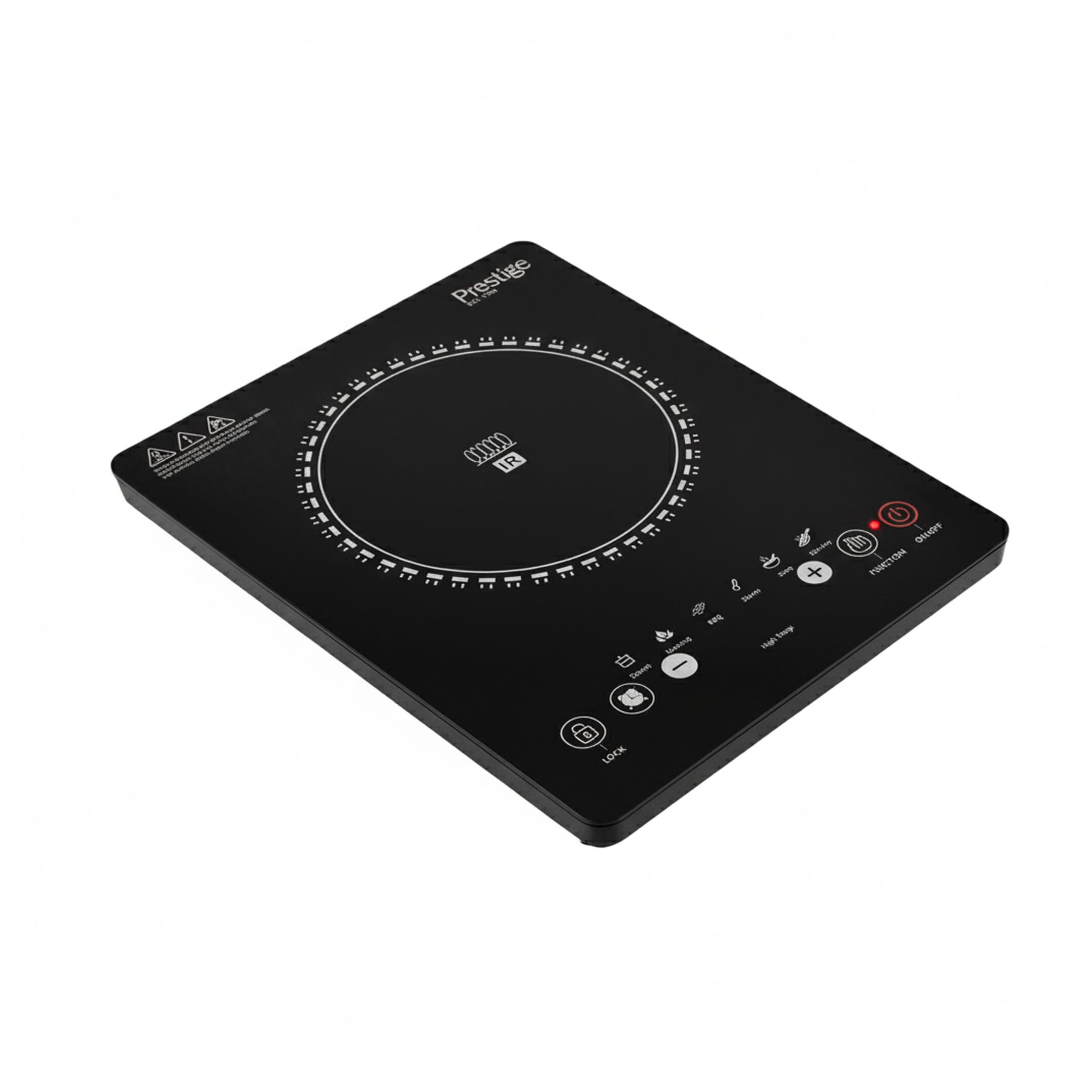 Infrared Single Cooktop, 2000 Watts, 8 Digital Temp Control, Black Crystal Plate, 220-240V, 50-60Hz, Touch Control. -Pr7505
