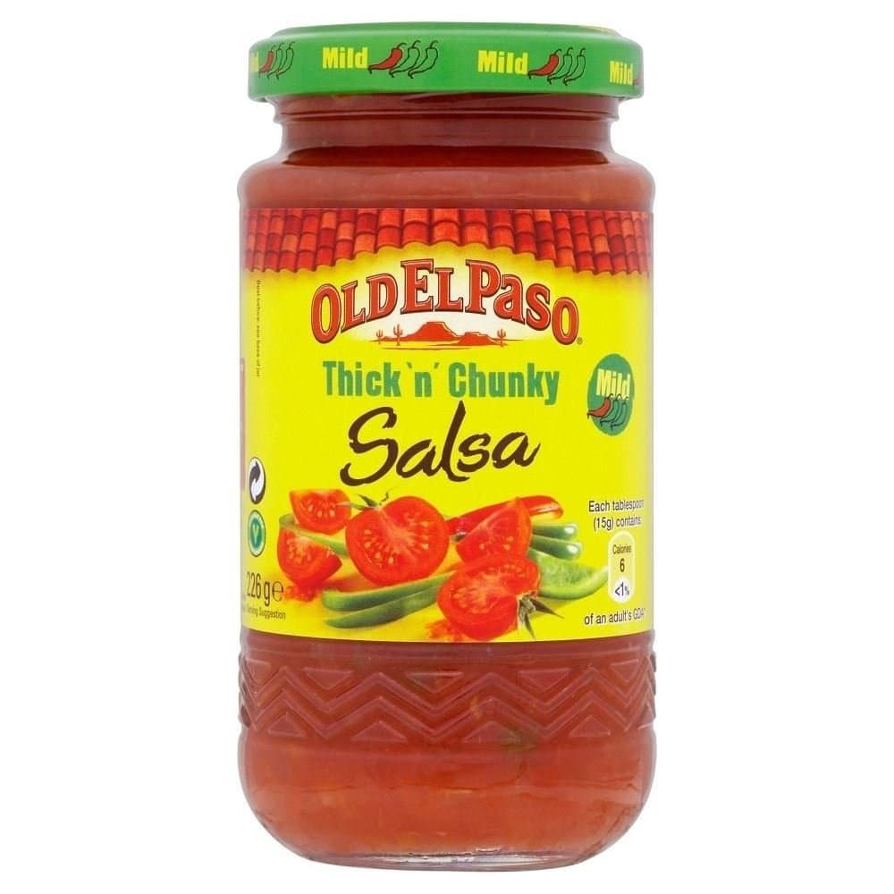 Old El PasoThick 'n' Chunky Mild Salsa (226g) - Pack of 2