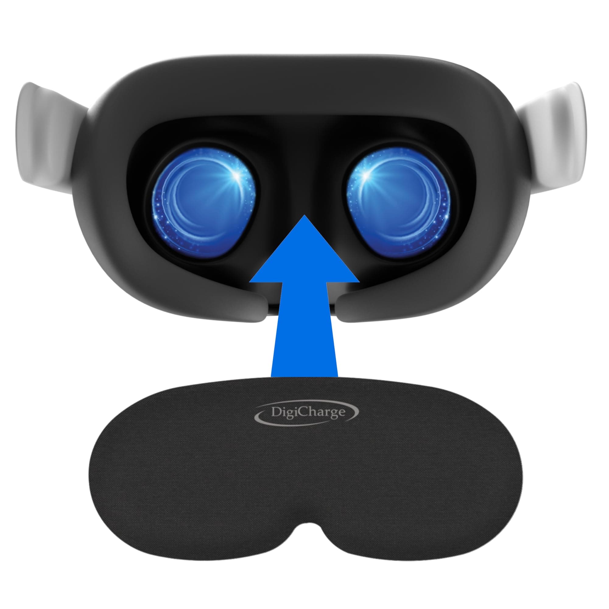 Digicharge VR Lens Cover Protector, Compatible with Meta Quest 3S, Xbox edition, Quest 3, Quest 2, Accessories Oculus Rift S, Valve Index, Pico 4, Premium Foam, Dust and Scratch VR Lens Cap