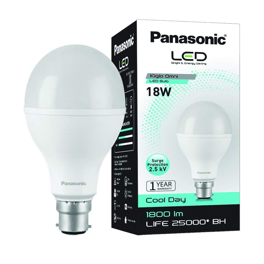 Panasonic 18W E17 LED White Bulb, (Kiglo)