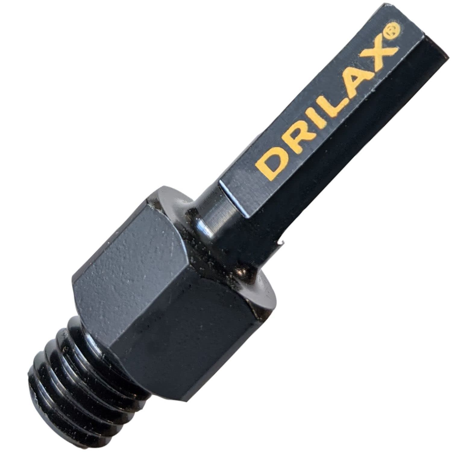 DRILAX 5/8-11 Drill Adapter, 5/8 Threaded Shaft, Diamond Hole Saw, 5/8 Inch Shank - 11 A 1/2 Inch, Sanding Accessory, Heavy Duty Shaft Adapter