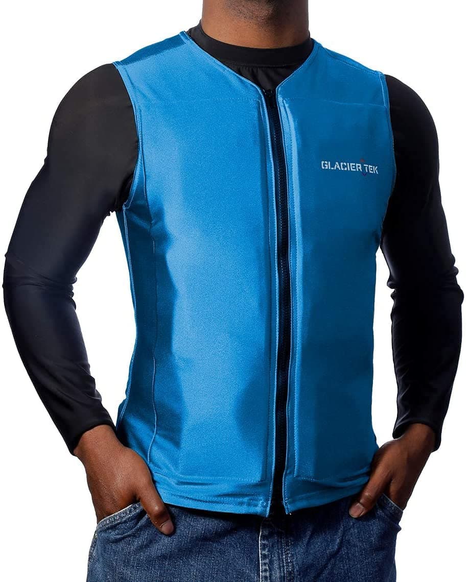 Flex Cool Vest with Nontoxic Cooling Packs