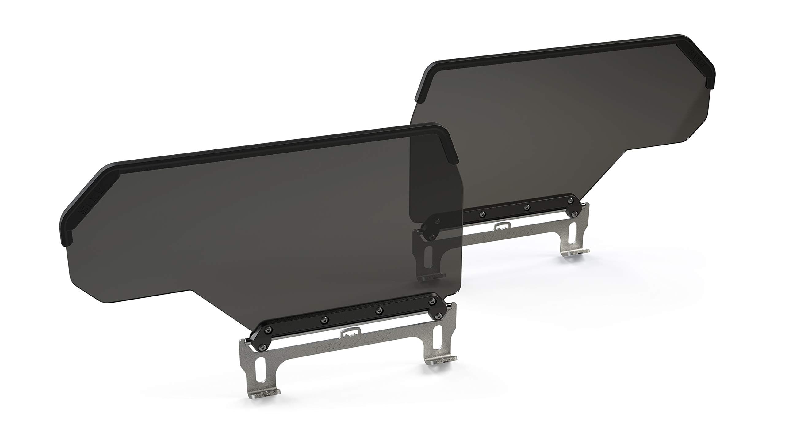 TeraFlex JL/JLU: Axis Side Sun Visor Kit - Smoke- Pair