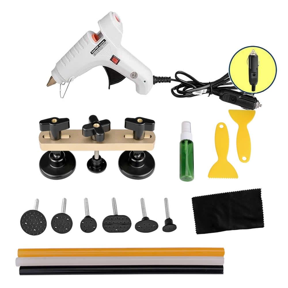 Weylon Auto Paintless Dent Removal kit Tools Glue Gun Bridge Puller Repair Tool Kits (Style 2)