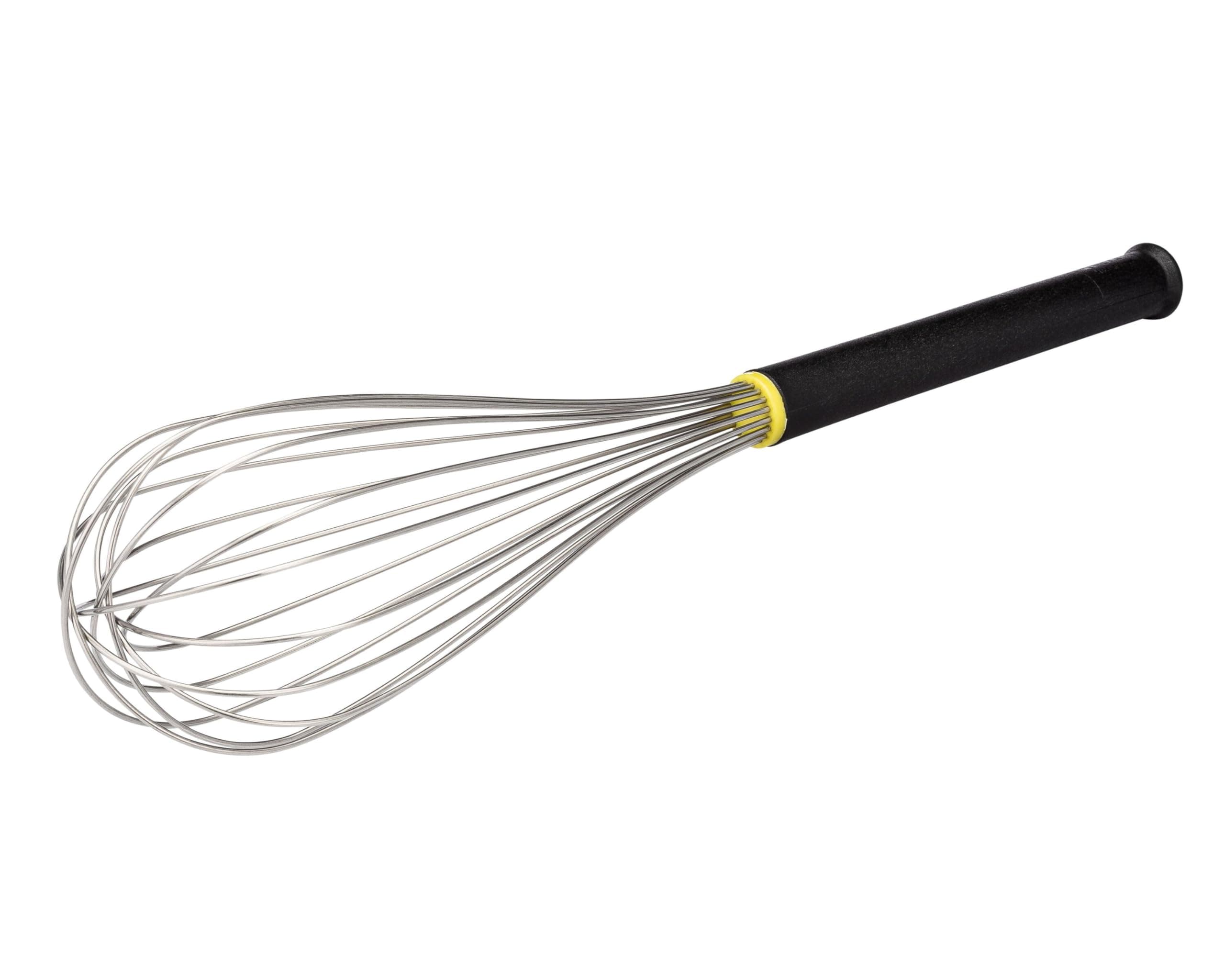 111023 Whisk with Plastic Handle, 12", Black