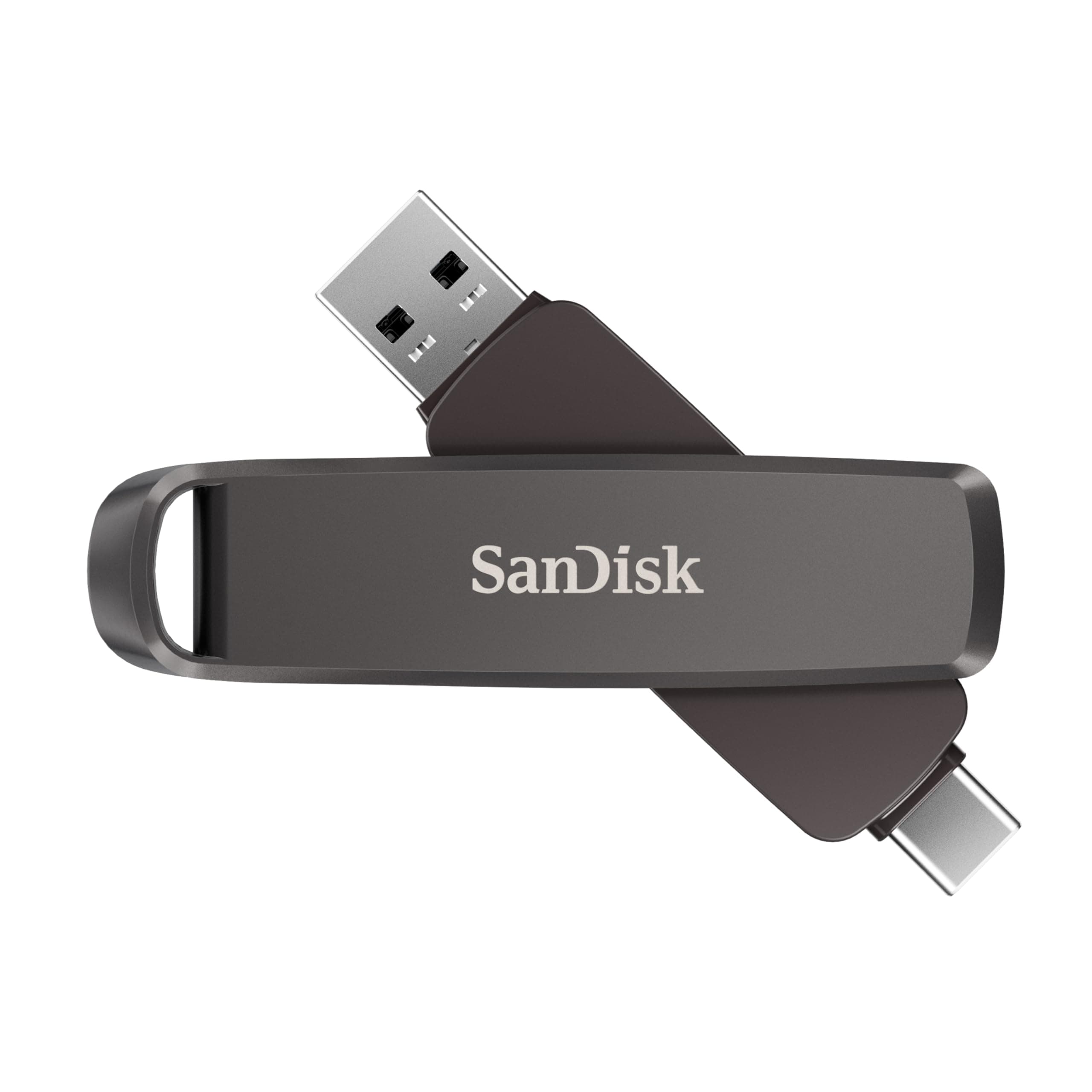 SanDisk Extreme PRO DUAL Drive 1TB (USB Type-A & Type-C Connectors, High Performance Flash Drive, Read speeds up to 1000 MB/s, Data Encryption, Automatic backup, file management, Metal Design) Black