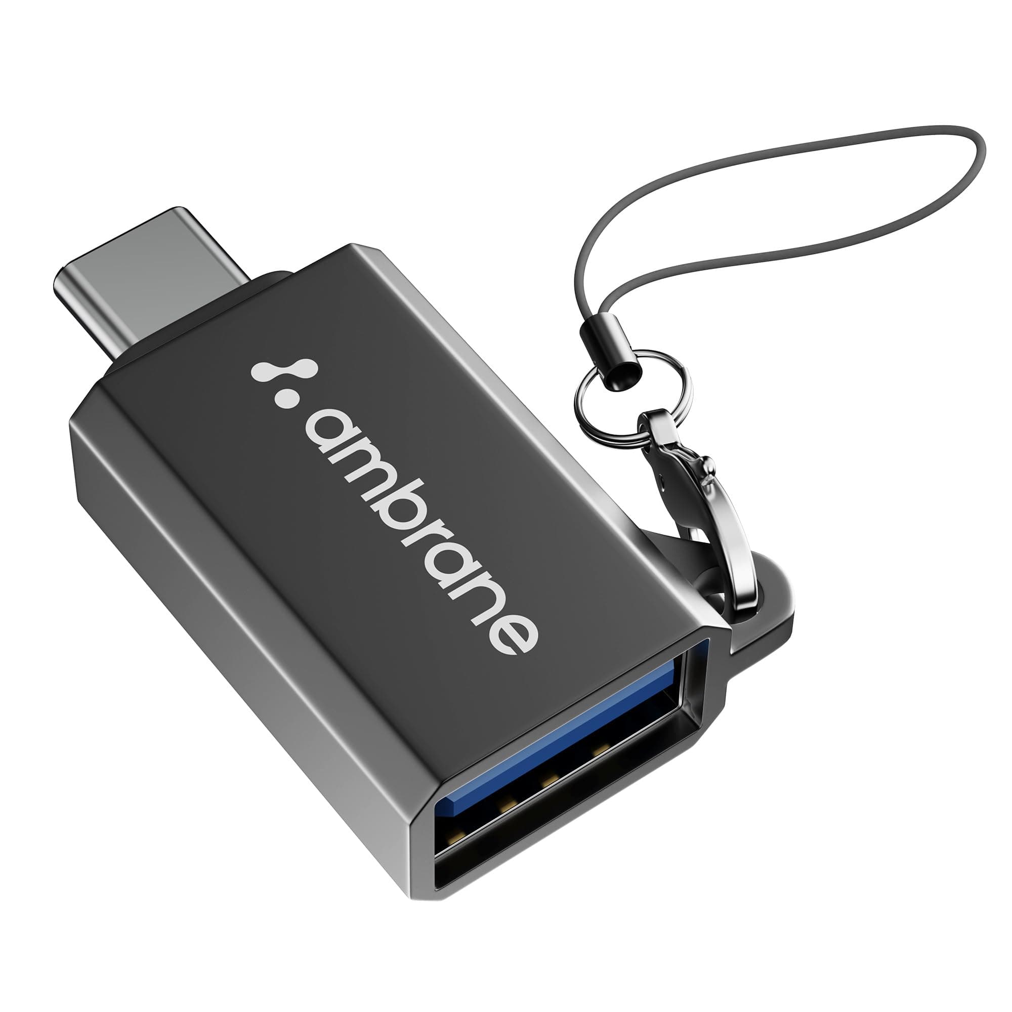 USB 3.0 to Type C OTG Adapter, with Thunderbolt to USB to Adapter, 10Gbps High Speed Data Transfer, Compatible with for All Type C Devices Smartphone, Laptops, Tablets, Chargers, MacBook