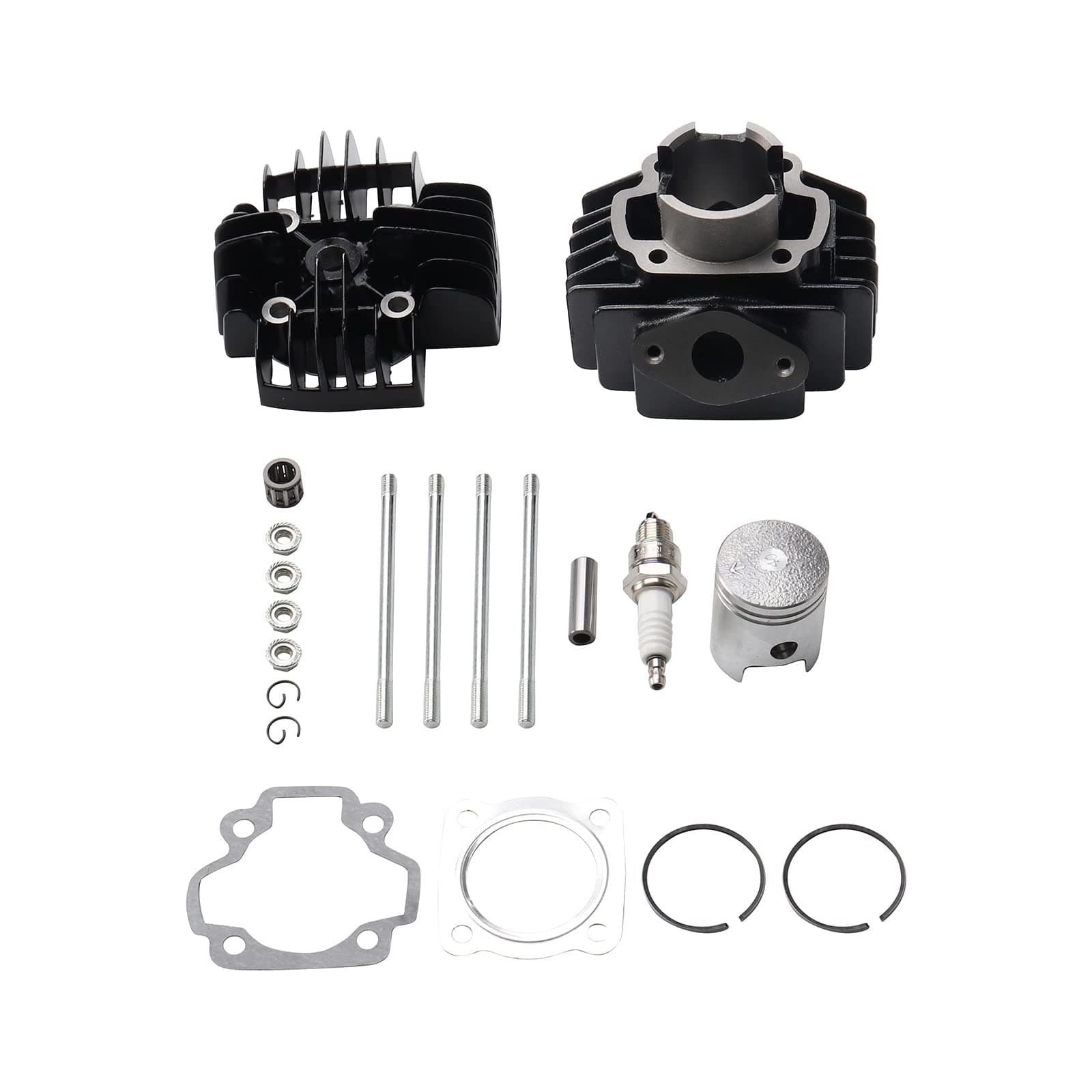 MOFANS40mm Cylinder Piston Top End Kit Fit for Compatible with Yamaha PW50 1981-2018