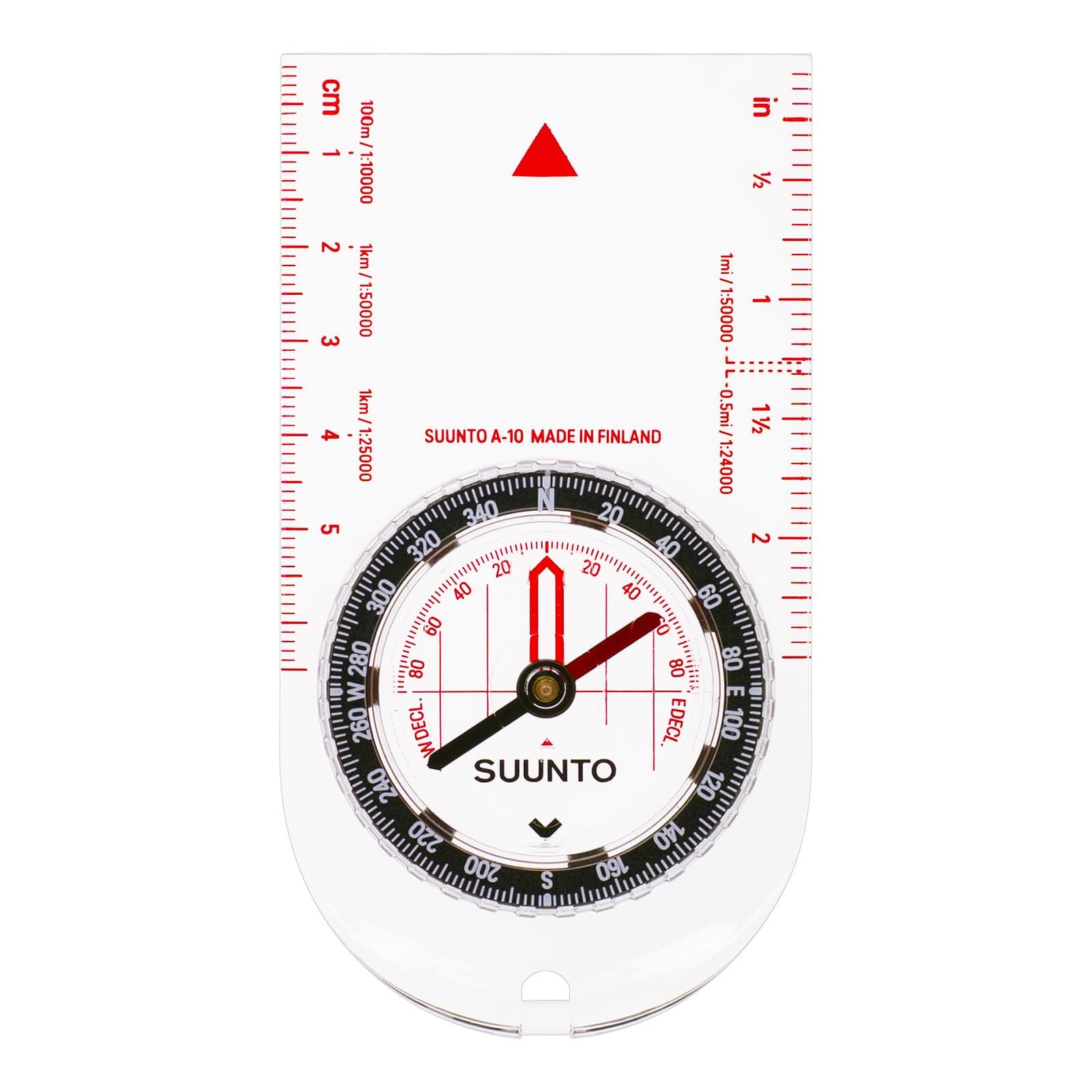 A-30 Compass: Compact, hiking compass with luminous markings in low light
