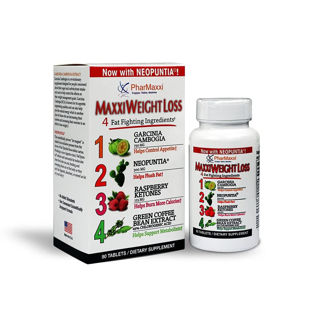 Pharmaxxi Maxxi Weight Loss 4, 90 Tablets Advanced Formula for Fat Burning