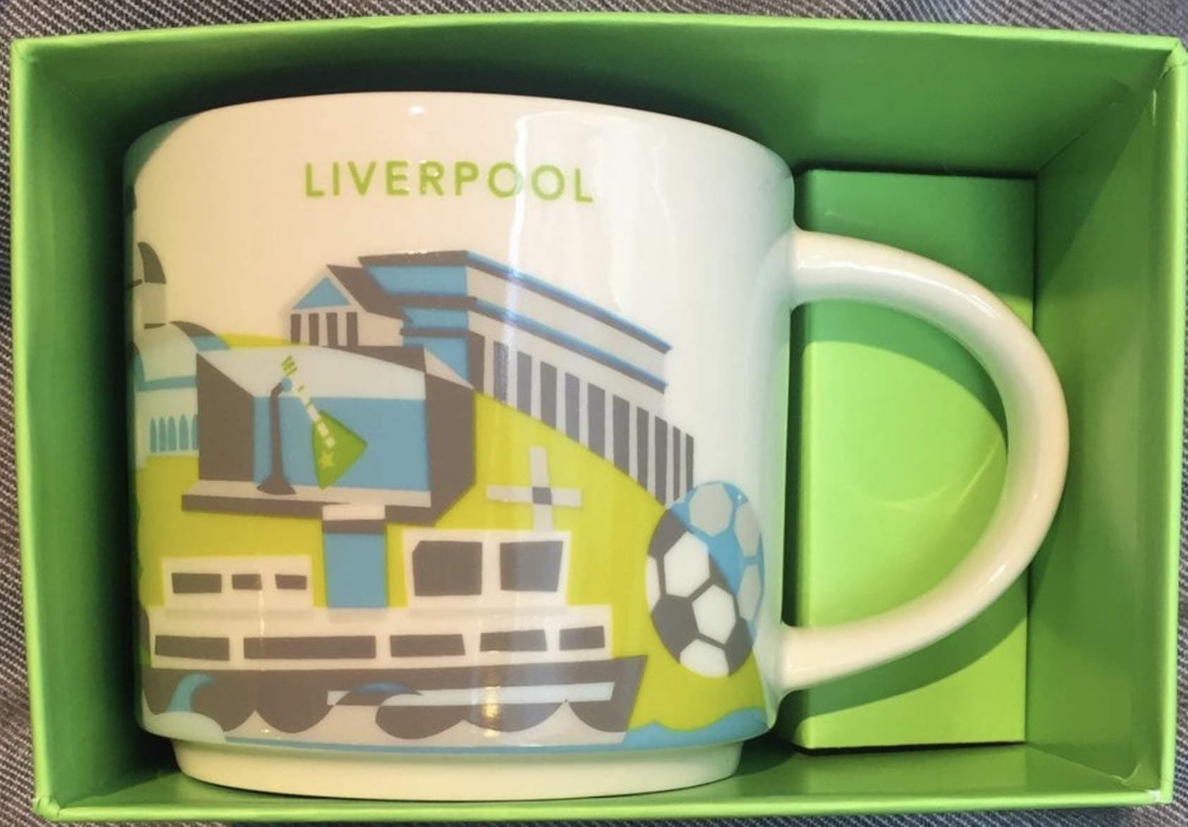 You are Here Mug Liverpool