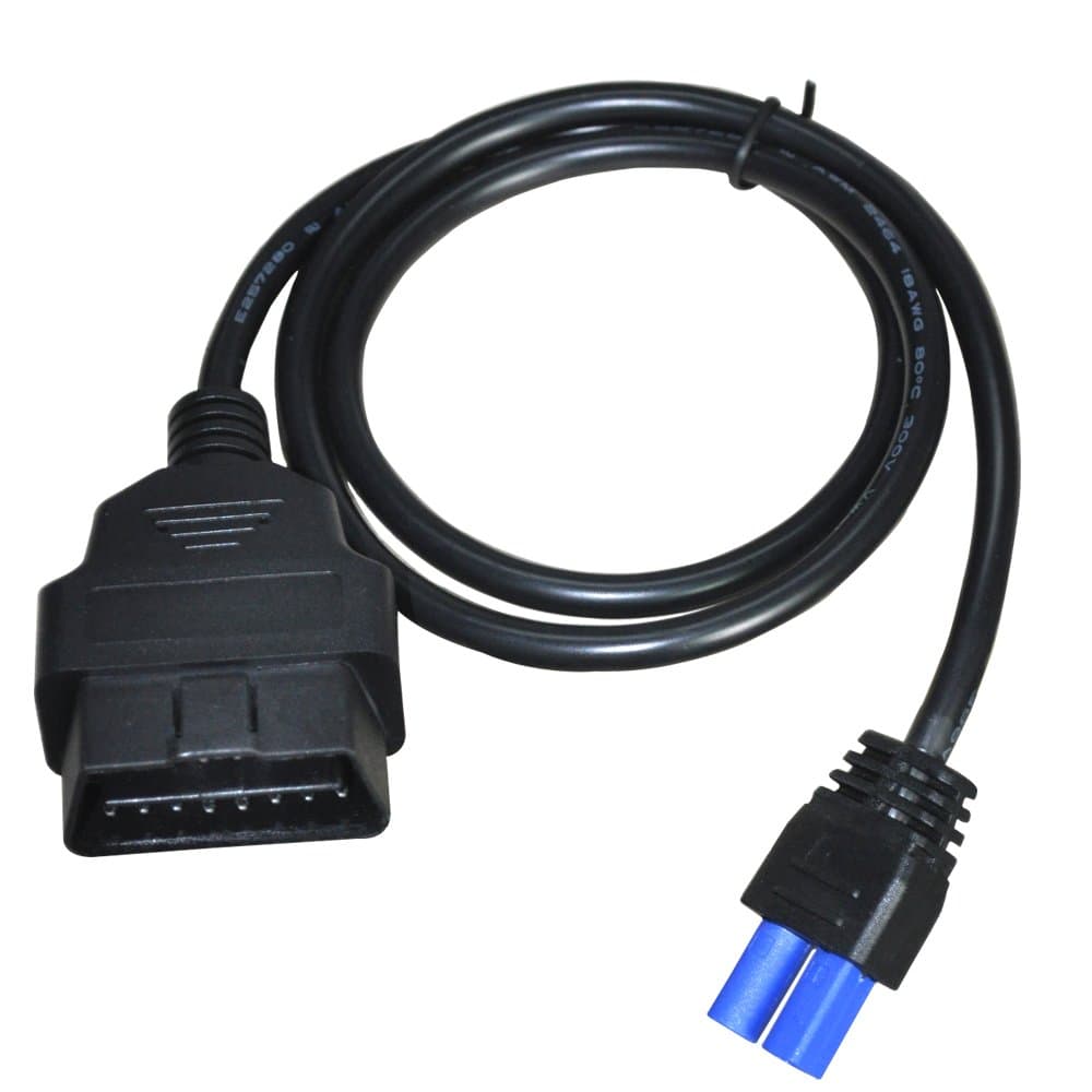 Memory Saver 12V OBD II Connector to EC5 Socket ECU Emergency Power Supply Cable OBD 2 Memory Saver Adapter,Memory Charger for Auto Car Battery Power Charger Booster