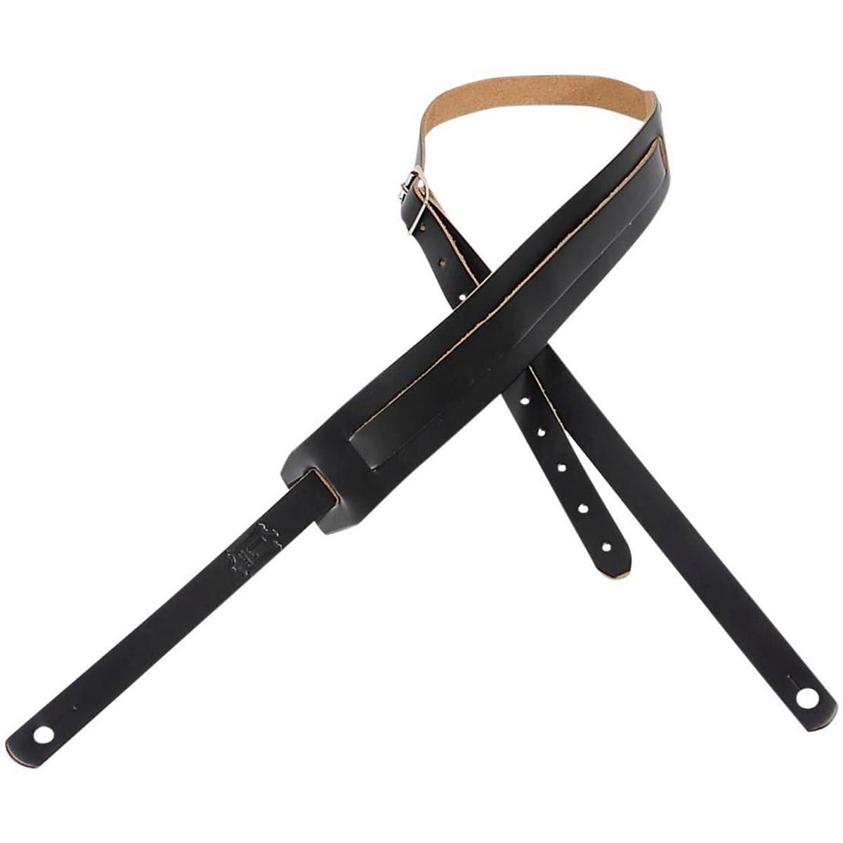 Loog Guitars Leather Slim Strap Black (LGVSBK)