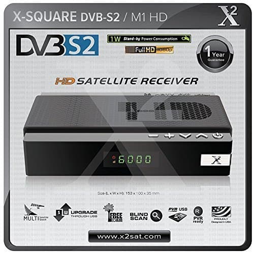 X2 HD-Fta Dvb-S2 Mini Digital Satellite Receiver & USB PVR Media Player (New Version)