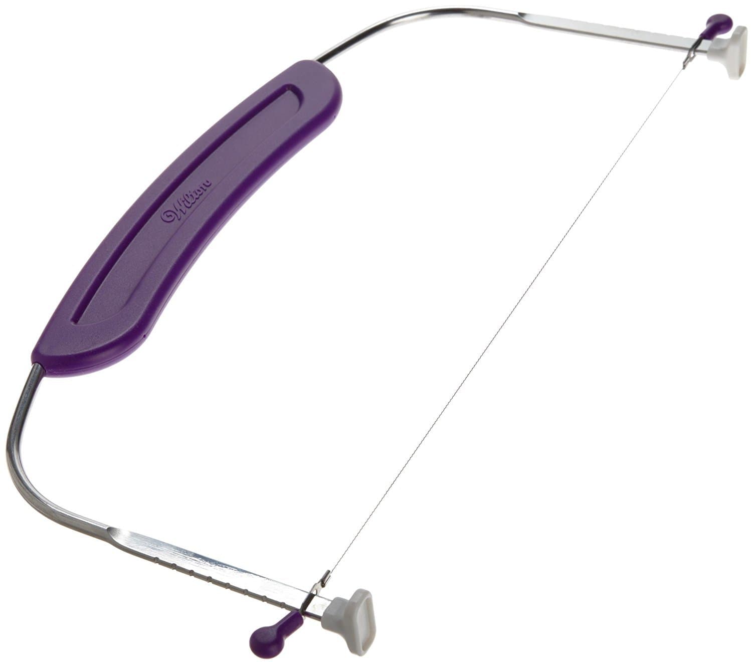 Wilton Adjustable Cake Leveler - For Leveling and Torting - Quality Cake-Decorating Tool - Dishwasher Safe & Easy to Use - 12 x 6.25 Inch