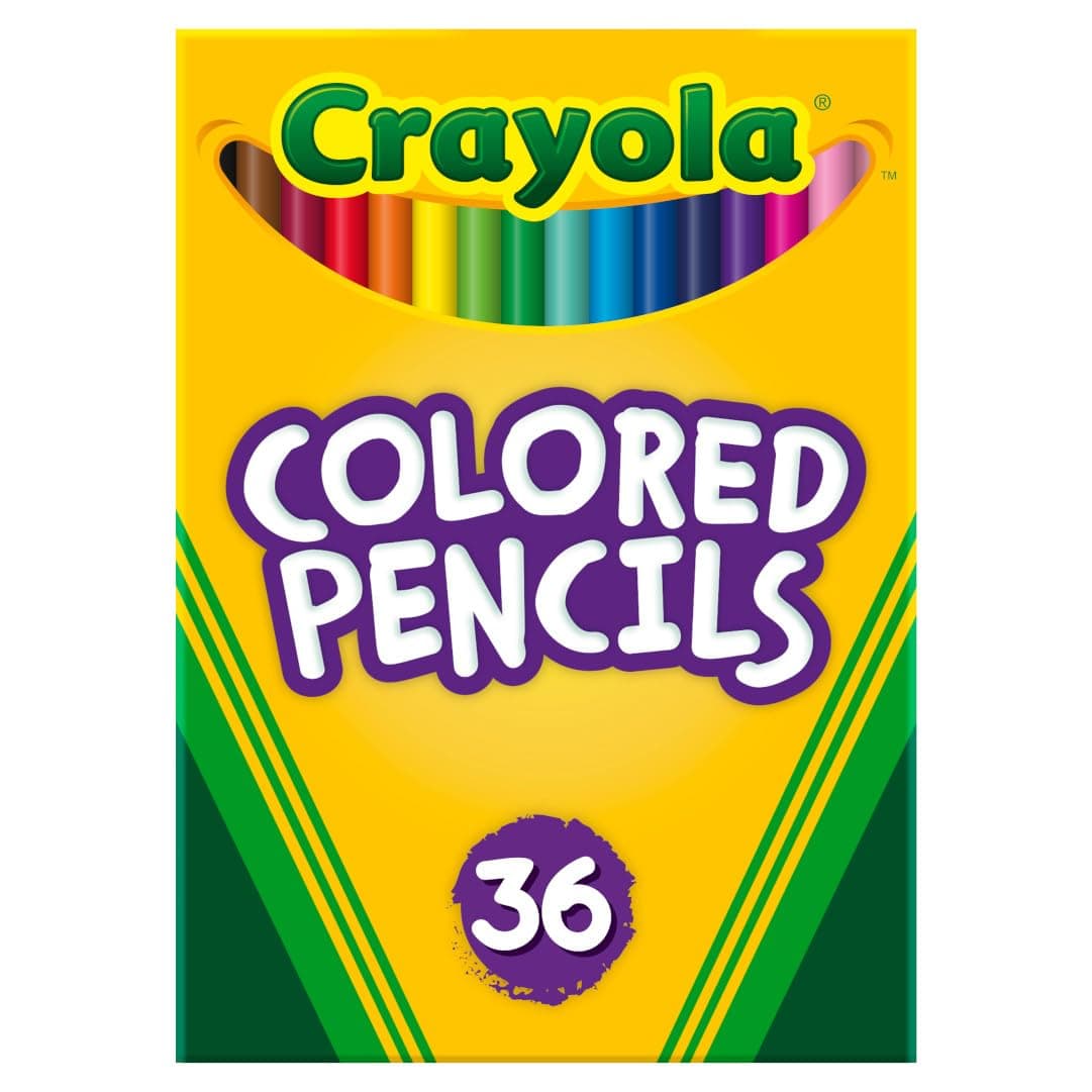 Crayola 36 Count Colored Pencils Long