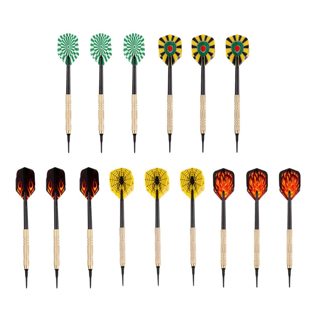 15 Pieces Safety Soft Tip Darts Extra Tips Set for Electronic Soft Dartboard|Sporting Goods | Indoor Games | Darts |Darts-Soft Tips