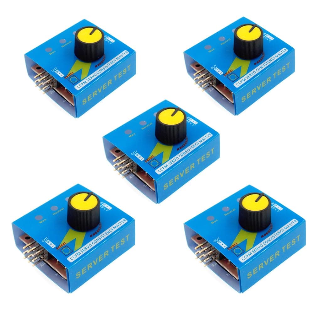 5PCS RC Servo Tester 3CH Digital Multi ECS Consistency Speed Controler Checker