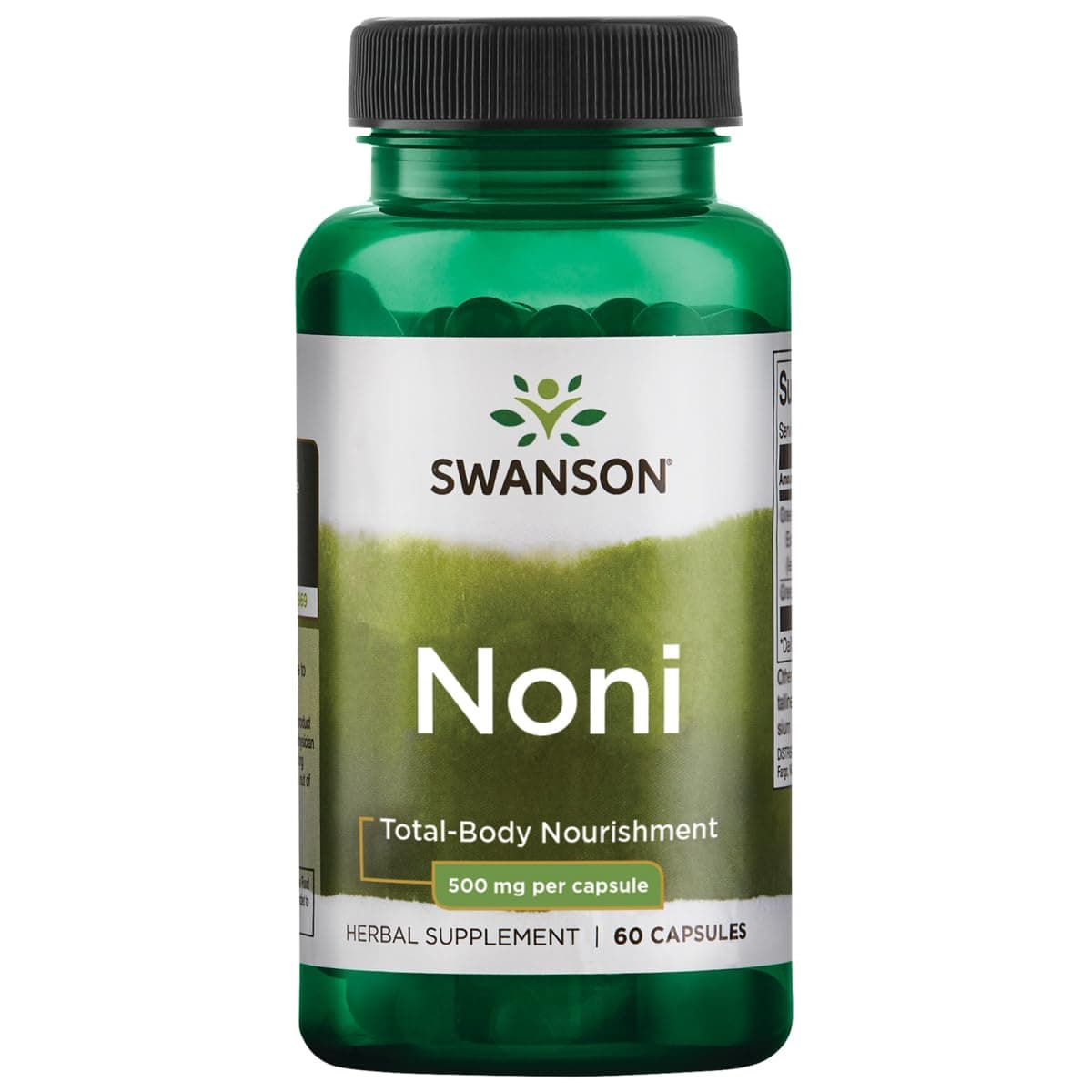 Swanson Noni 500 Milligrams 60 Capsules