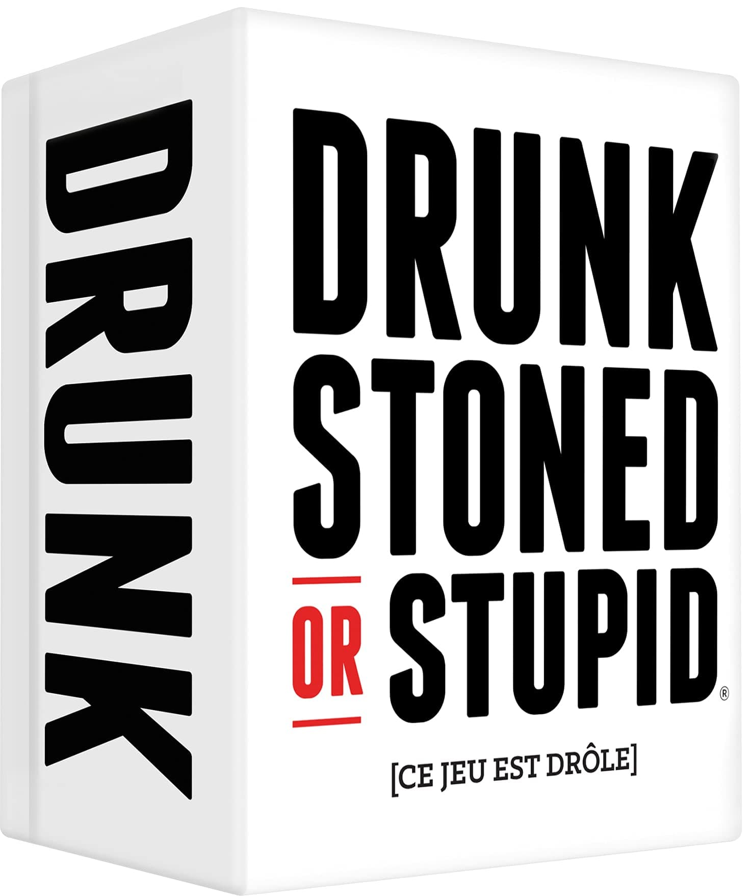 Asmodee - Drunk Stoned Or Stupid - Party Game for Adults - Fun Challenges: Accuse, Defend, Judge - for Parties With Friends - Funny Card Game - 4+ Players - 20 Min - English - Cojones