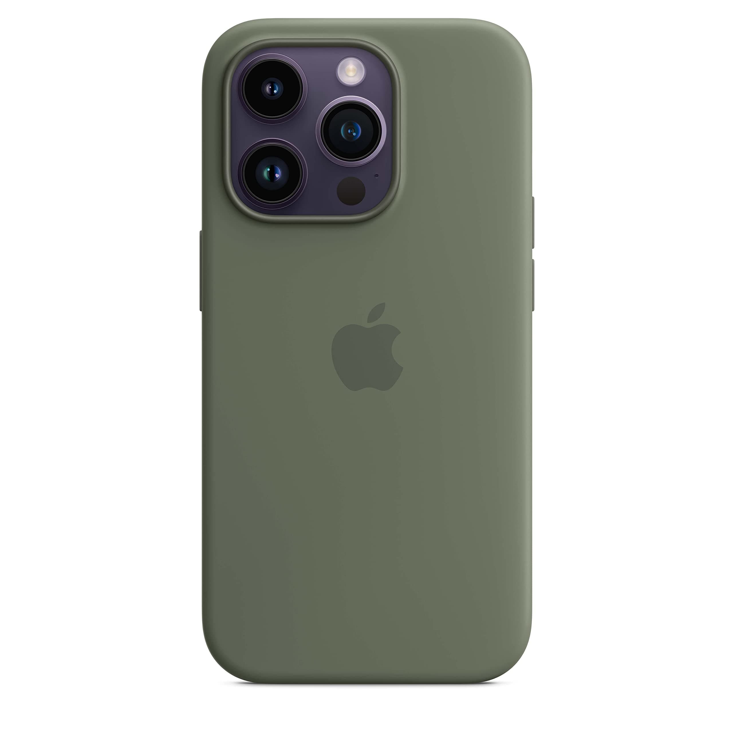 Apple iPhone 14 Pro Silicone Case with MagSafe - Olive ​​​​​​​