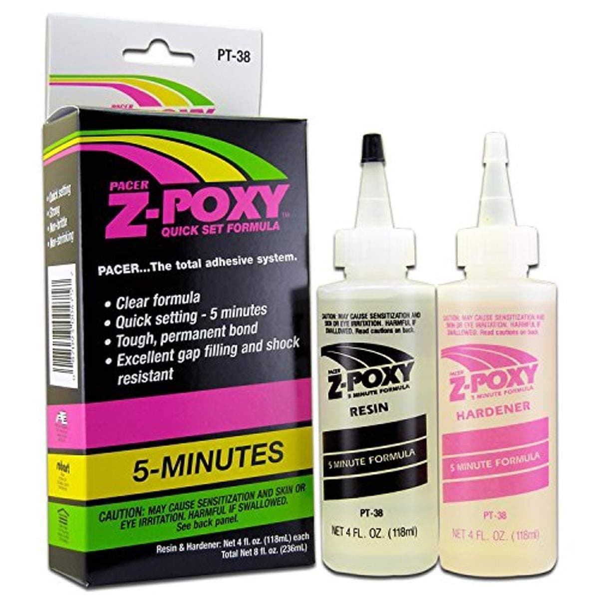 Zap - Z-Poxy 5 Min - 8oz Set