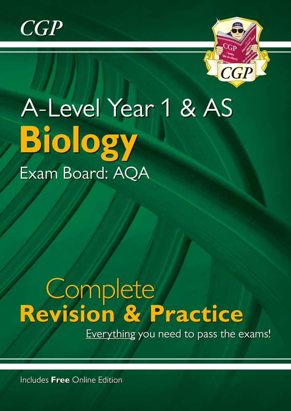 Coordination Group Publications Ltd (CGP) A-Level Biology: AQA Year 1 & AS Complete Revision & Practice with Online Edition